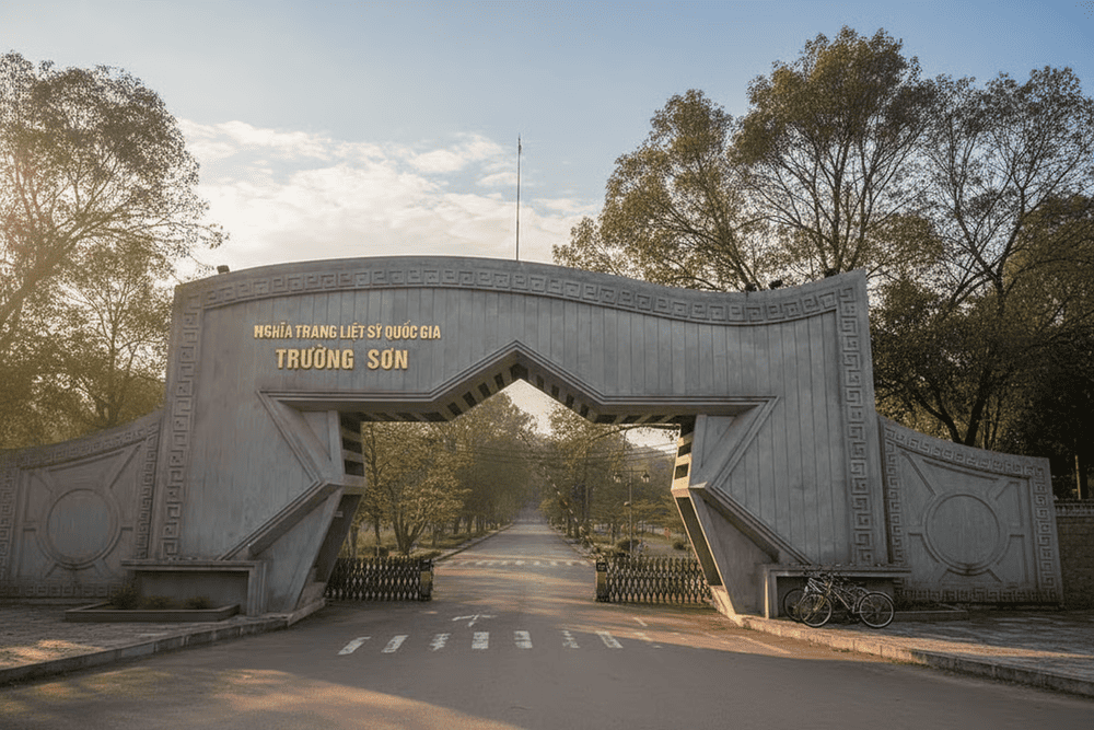 Nghĩa trang liệt sĩ Trường Sơn là điểm đến ý nghĩa để tri ân thế hệ ông cha, những anh hùng của dân tộc.